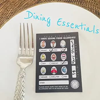 coverimage-Food Allergy Chef Cards - Ease Your Dining Out Experience